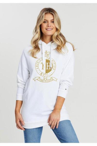 Tommy Hilfiger WOMEN'S HOODIE DRESS