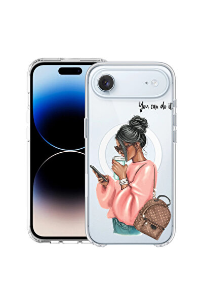 bestcase Carcasă antișoc MagSafe TPU pentru Apple iPhone 17 Air, Shopping Gir...