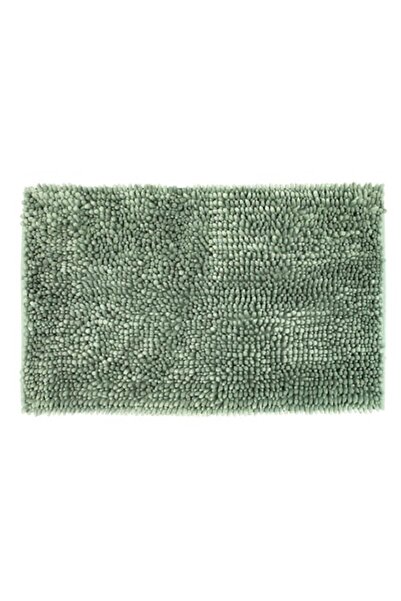 OEM Covoras baie, Poliester, Antiderapare, 50x80 cm, Menta