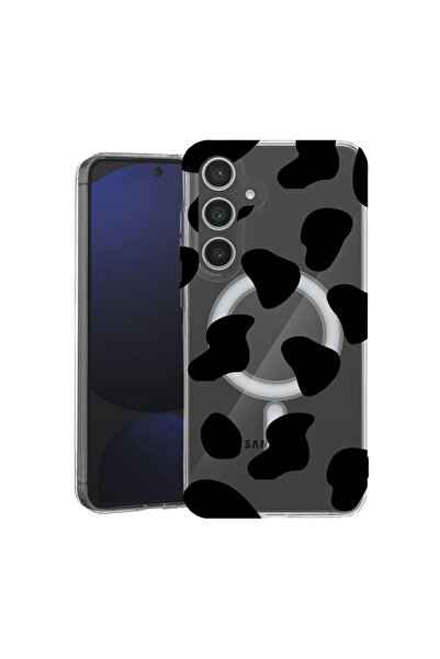 bestcase Carcasă antișoc MagSafe TPU pentru Samsung Galaxy A16, culoare vacă neagră, 2087011 AS 784