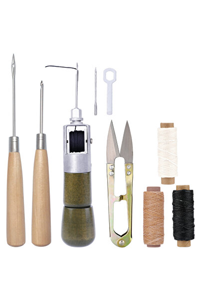 Choice1 مجموعة أدوات خياطة جلد من إمزاي، النوع 1، ماكينة خياطة يدوية، مجموعة ...