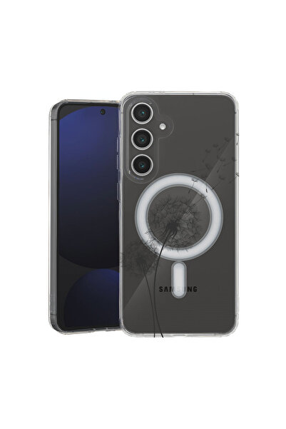 bestcase Carcasă MagSafe antișoc TPU pentru Samsung Galaxy A55, Dandelion, 20...