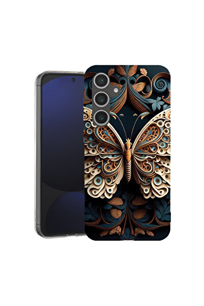 bestcase Carcasă antișoc MagSafe TPU pentru Samsung Galaxy A16, Fluture Frumu...