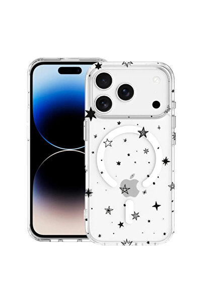 bestcase Carcasă antișoc MagSafe TPU pentru Apple iPhone 17 Pro, Stars, 20870...
