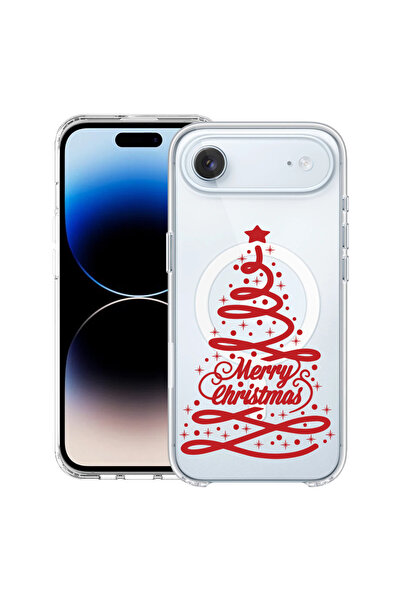 bestcase Carcasă MagSafe Anti-Șoc TPU pentru Apple iPhone 17 Air, Brad de Cră...