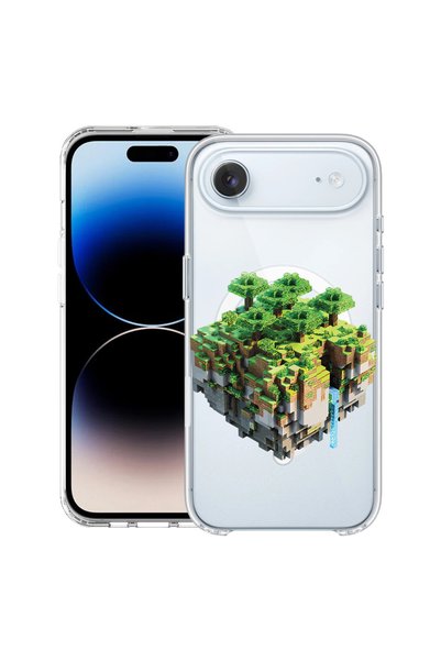 bestcase Carcasă antișoc MagSafe TPU pentru Apple iPhone 17 Air, Minecraft, 2...