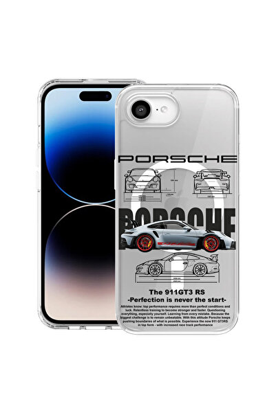 bestcase MagSafe антишоков TPU калъф за Apple iPhone 16e, Porsche, 1988339 AS...