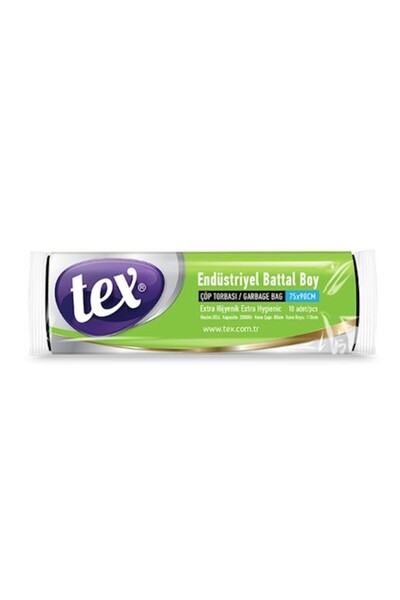 Tex Industrial Garbage Bags 75x90cm