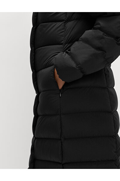 Marks & Spencer Kaz Tüyü Dolgulu Kapüşonlu Mont