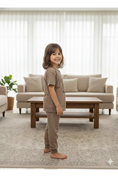 FAMES PİJAMA Children's Stone Pajama Set