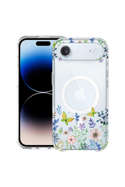 bestcase Carcasă antișoc MagSafe TPU pentru Apple iPhone 17 Air, model flutur...