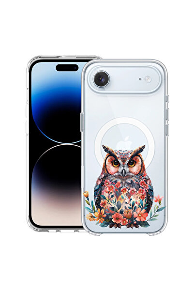 bestcase Carcasă antișoc MagSafe TPU pentru Apple iPhone 17 Air, OWL, 2087016...