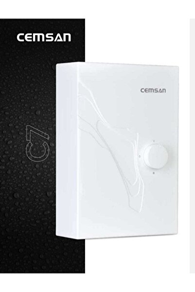 Cemsan c7 yeni nesil karbon izi güneş enerji sistemine uyumlu elektrikli şofben
