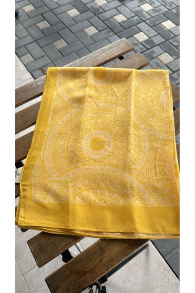 Emproyal ORGANİC %100 COTTON BASKILI PAMUK ŞAL