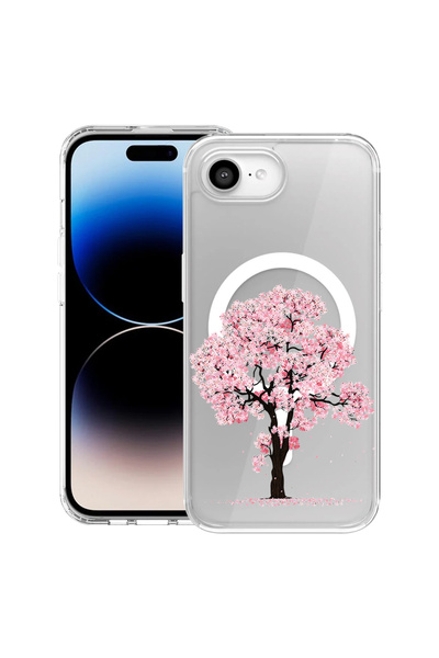 bestcase Θήκη MagSafe Anti Shock TPU για Apple iPhone 16e, Άνθη Κερασιάς, 198...