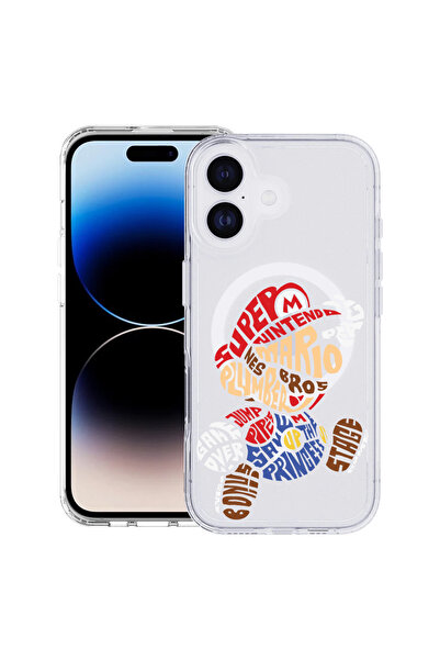 bestcase Carcasă antișoc MagSafe TPU pentru Apple iPhone 17, Caligrafie Super...