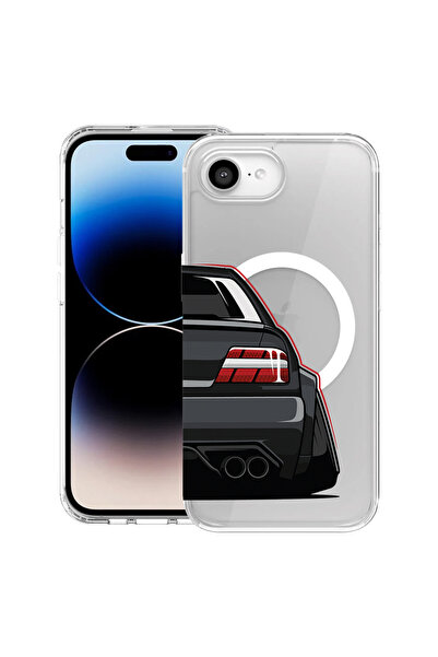 bestcase Carcasă antișoc MagSafe TPU pentru Apple iPhone 16e, cu lumină spate...