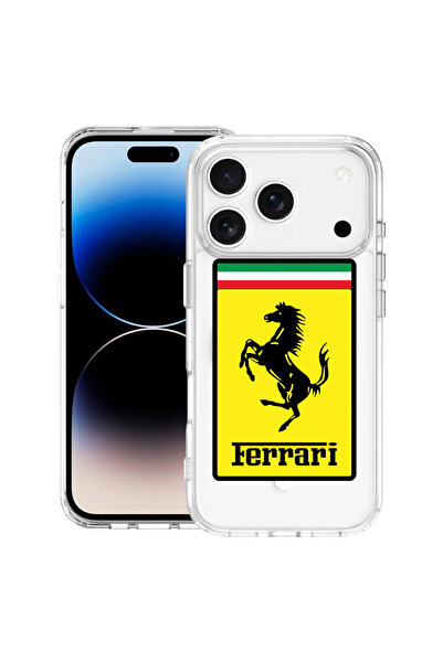 bestcase Carcasă antișoc MagSafe TPU pentru Apple iPhone 17 Pro Max, Ferrari,...