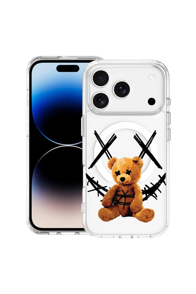 bestcase Carcasă antișoc MagSafe TPU pentru Apple iPhone 17 Pro Max, zâmbet d...