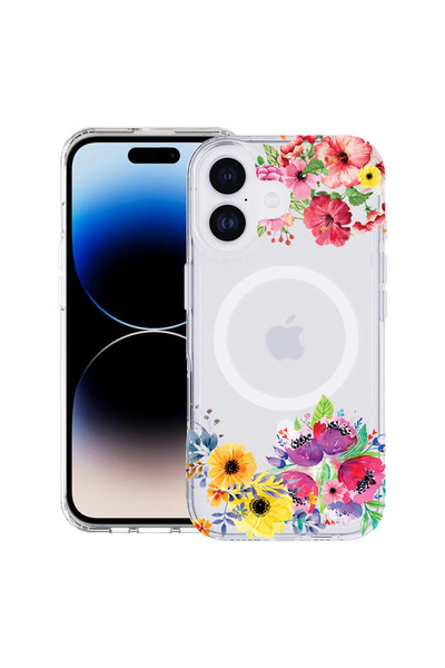 bestcase Θήκη MagSafe Anti Shock TPU για Apple iPhone 17, Λουλούδια, 2087013 ...