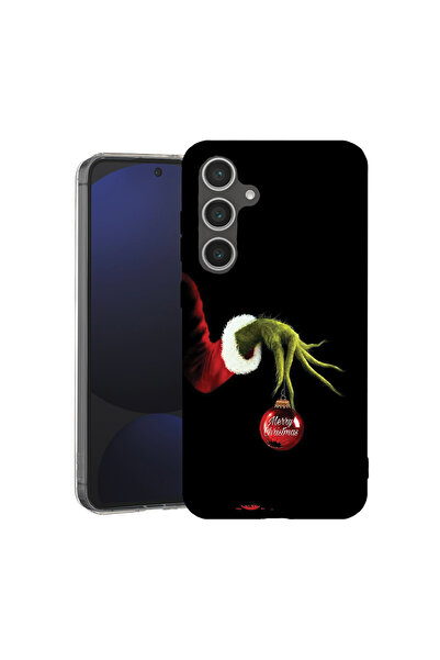 bestcase Carcasă antișoc MagSafe TPU pentru Samsung Galaxy A55, Grinch de Cră...