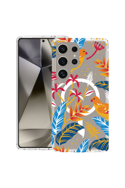 bestcase Θήκη MagSafe Anti Shock TPU για Samsung Galaxy S25 Ultra, Colorful B...