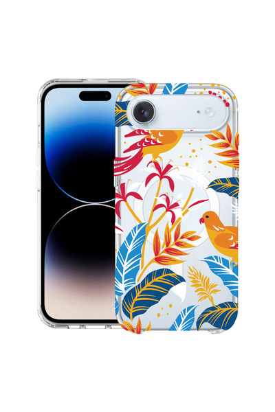 bestcase Θήκη MagSafe Anti Shock TPU για Apple iPhone 17 Air, Colorful Birds,...