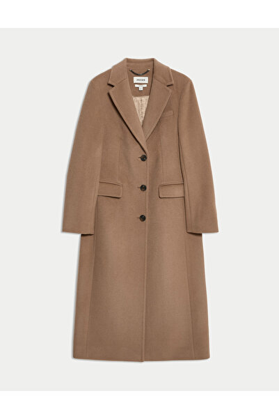 Marks & Spencer %100 Yün Uzun Kaban