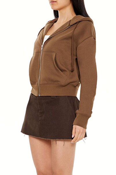 Forever 21 Taşlı Kanat Desenli Sweatshirt