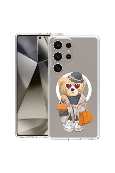bestcase Θήκη MagSafe Anti Shock TPU για Samsung Galaxy S25 Ultra, Teddy Bear...