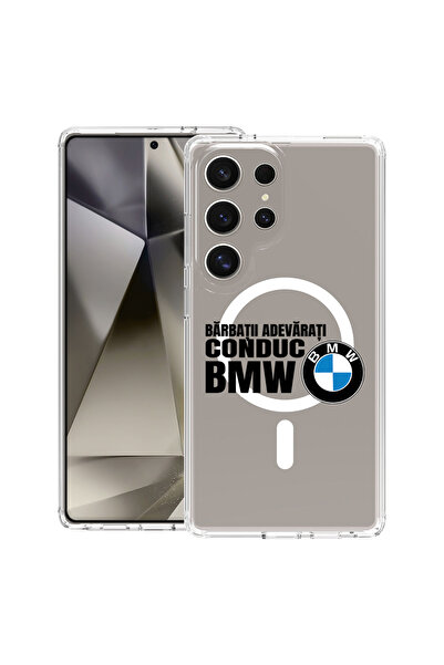 bestcase Carcasă antișoc MagSafe TPU pentru Samsung Galaxy S25 Ultra, Conduc ...