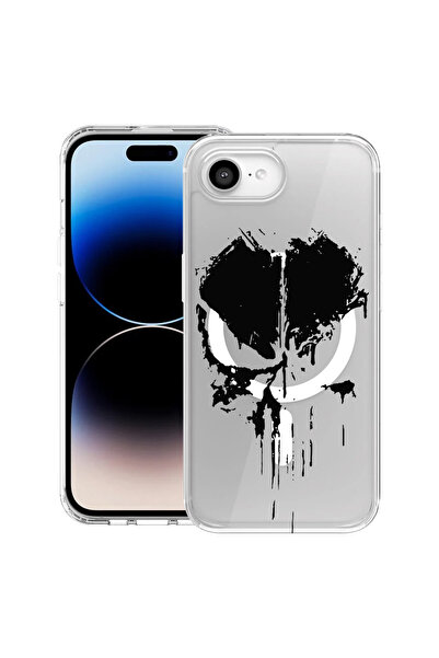 bestcase Carcasă MagSafe antișoc TPU pentru Apple iPhone 16e, Punisher, 19883...