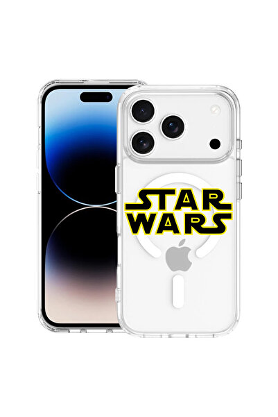 bestcase Carcasă MagSafe Anti-Șoc TPU pentru Apple iPhone 17 Pro, Star Wars, ...