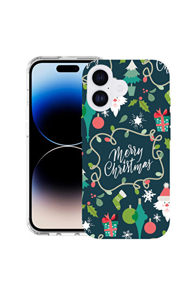 bestcase Carcasă antișoc MagSafe TPU pentru Apple iPhone 17, Crăciun Fericit,...