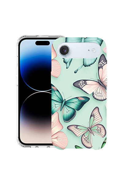 bestcase MagSafe Anti Shock TPU калъф за Apple iPhone 17 Air, модел пеперуда,...