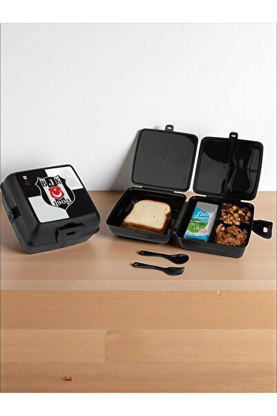 Me Çanta Taraftar 4-Compartment Segmented Pattern Lunch Box