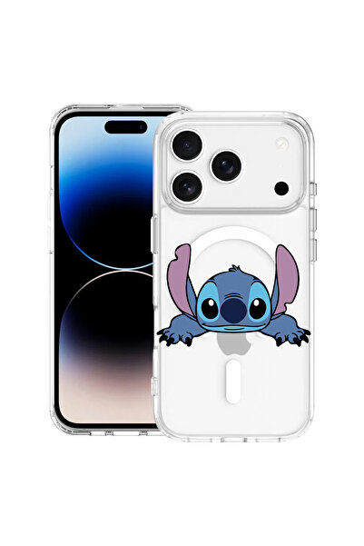 bestcase Carcasă antișoc MagSafe TPU pentru Apple iPhone 17 Pro Max, Stitch, ...