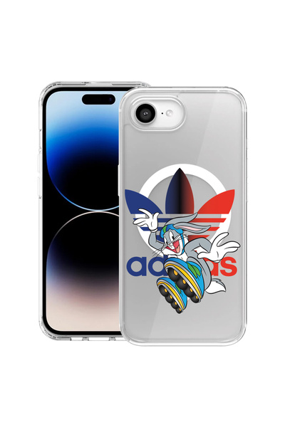 bestcase Carcasă antișoc MagSafe TPU pentru Apple iPhone 16e, Mad Bugs Bunny,...