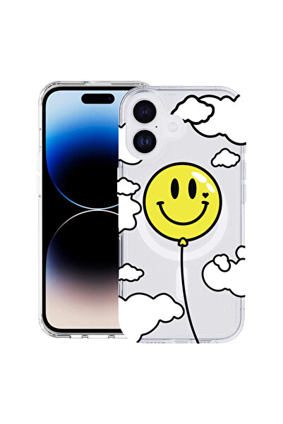 bestcase Carcasă antișoc MagSafe TPU pentru Apple iPhone 17, model balon, 208...