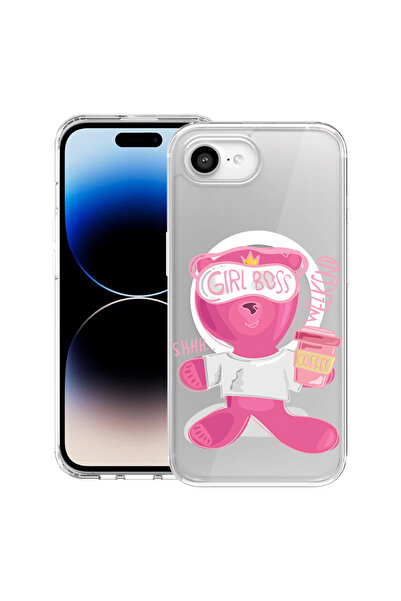 bestcase Θήκη MagSafe Anti Shock TPU για Apple iPhone 16e, Αρκουδάκι - Gril B...