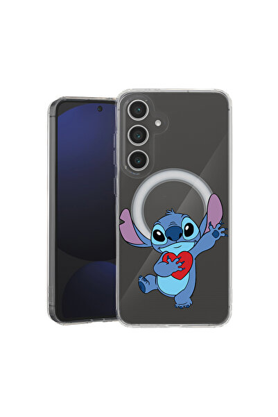 bestcase Carcasă antișoc MagSafe TPU pentru Samsung Galaxy A16, Love Stitch, ...