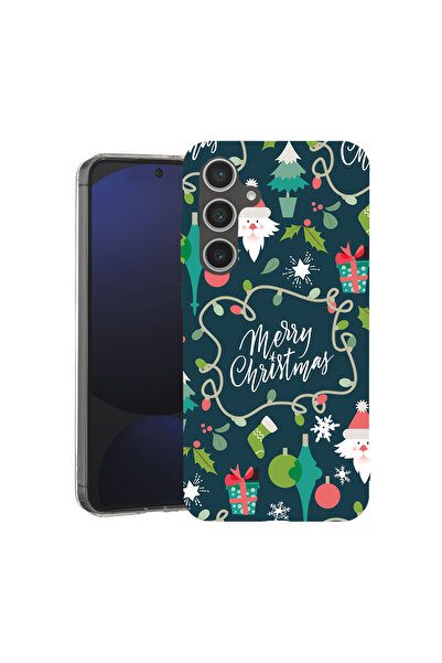 bestcase Carcasă antișoc MagSafe TPU pentru Samsung Galaxy A55, Crăciun Feric...