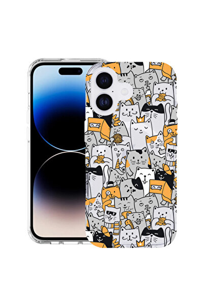 bestcase Θήκη MagSafe Anti Shock TPU για Apple iPhone 17, με μοτίβο γάτας, 20...