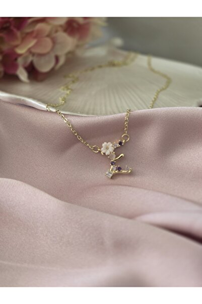 Glamluxe قلادة من الفولاذ بحروف