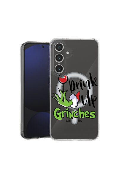 bestcase Carcasă antișoc MagSafe TPU pentru Samsung Galaxy A55, Grinches - Dr...