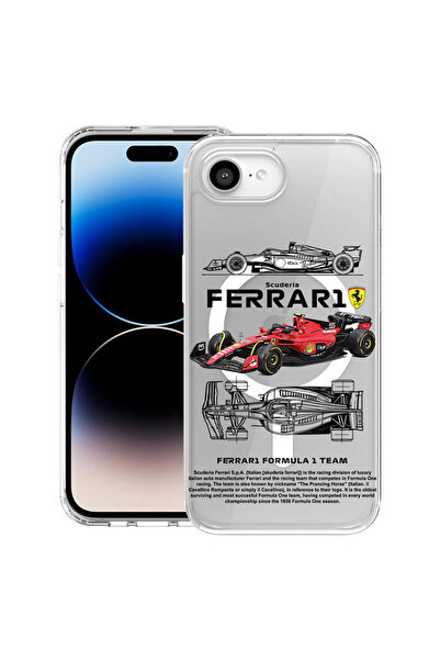 bestcase Carcasă antișoc MagSafe TPU pentru Apple iPhone 16e, Ferrari Scuderi...