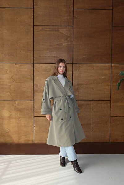 FATOŞ BUTİİK Uzun Trençkot