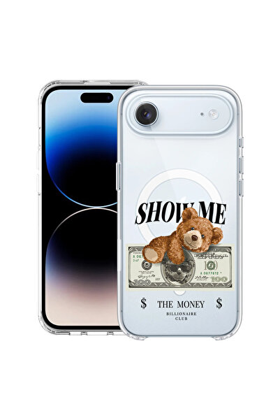 bestcase Θήκη MagSafe Anti Shock TPU για Apple iPhone 17 Air, Αρκουδάκι Δείξε...