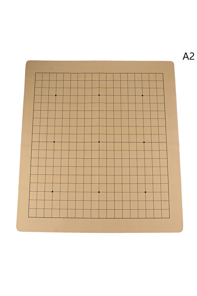 Choice 53 × 61 سم، لوح شطرنج مبتكر قابل للطي من جانب واحد، 19 خطًا، مصنوع من ...