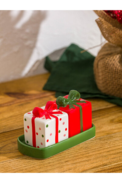 LC Waikiki Lcw Home Mixed Gift Package Figured Ceramic Salt and Pepper Shakers from Renkli̇mağazadan